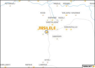 map of Nasilele