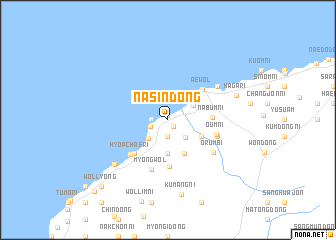 map of Nasin-dong