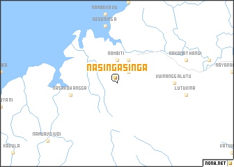 map of Nasingasinga