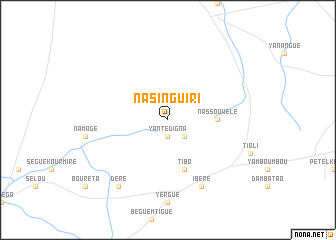 map of Nasinguiri