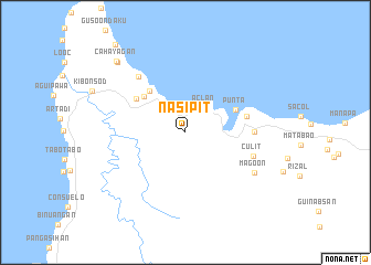 map of Nasipit