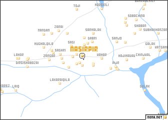 map of Nāsīr Pīr