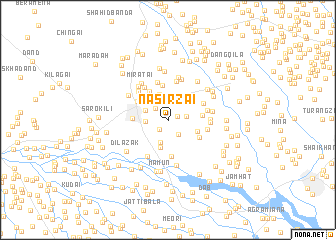 map of Nasīrzai