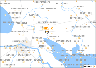 map of Nāşir