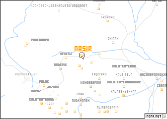 map of Naşīr