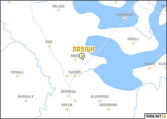 map of Nasiuk