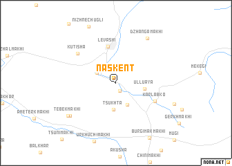 map of Naskent