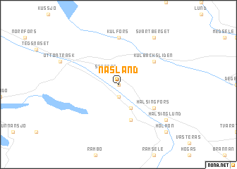 map of Näsland