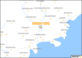 map of Nasŏk-tong