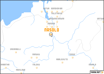 map of Nasolo