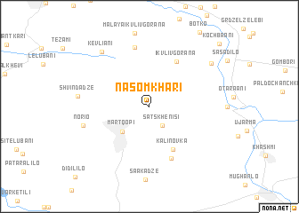 map of Nasomkhari