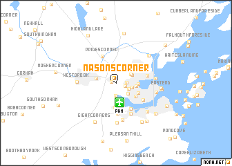 map of Nasons Corner