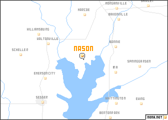 map of Nason