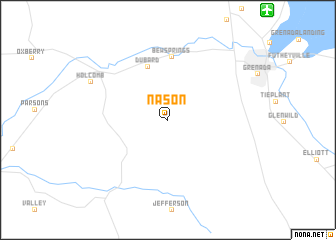 map of Nason
