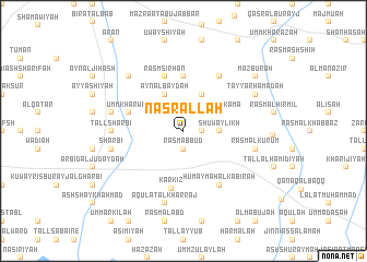 map of Naşr Allāh