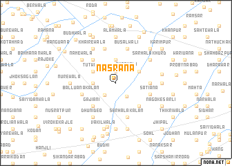 map of Nasrāna