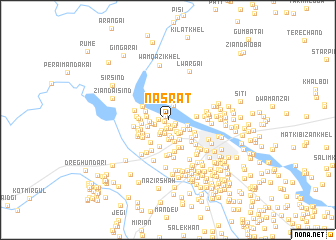 map of Nasrat