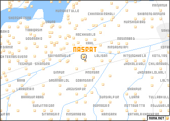 map of Nāsrat