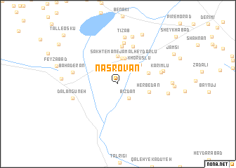 map of Naşrovān