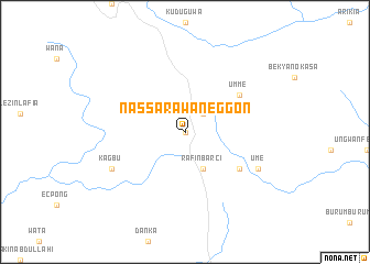 map of Nassarawan Eggon