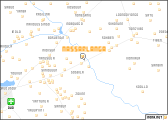 map of Nassarlanga
