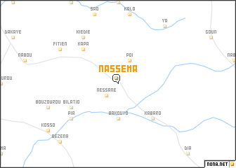 map of Nasséma