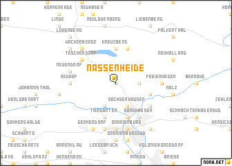 map of Nassenheide