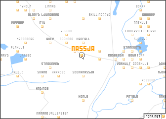 map of Nässja