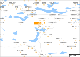 map of Nässja