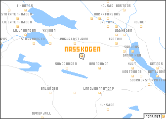 map of Nässkogen