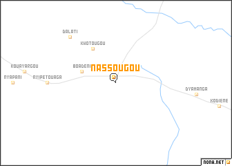 map of Nassougou