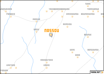 map of Nassou