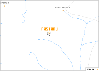 map of Nastanj