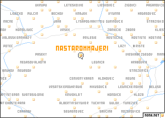 map of Na Starom Majeri