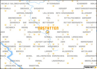 map of Nastätten