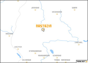 map of Nastazin