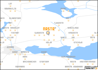 map of Nasta