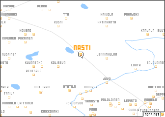 map of Nästi