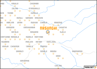 map of Nasungwi