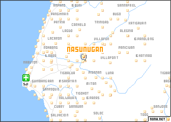 map of Nasunugan