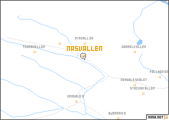 map of Näsvallen