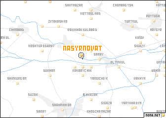 map of Nasyr-Novat