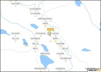 map of Näs