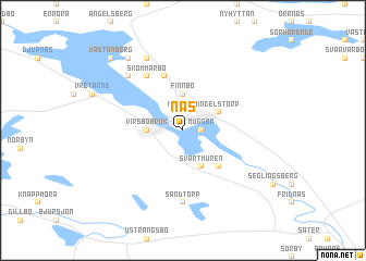 map of Näs