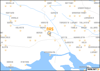 map of Näs