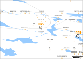 map of Näs