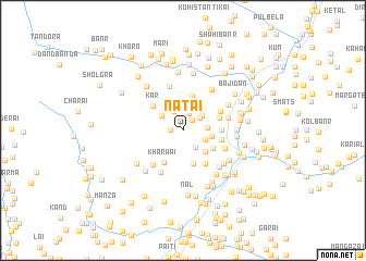 map of Nātai