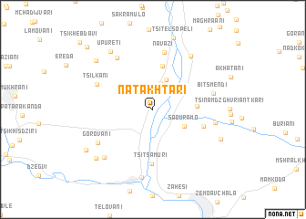map of Natakhtari