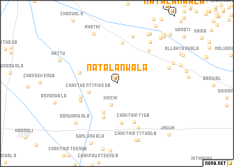 map of Natalānwāla