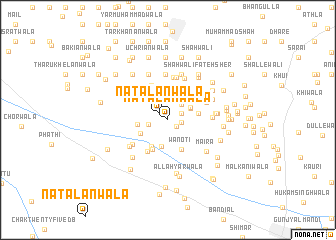 map of Natālānwāla